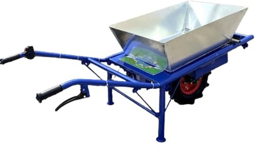 XNYXLPP Chariot de Chargement électrique monocycle agricole, Chariot électrique de manutention de véhicule de Transport de verger, Chariot de Service Utilitaire (B)