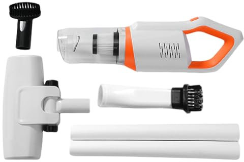 Aspirateur à main sans fil, 120 W, 1800 mAh, rechargeable, 8500 pa, avec réservoir d'eau, grande aspiration, aspirateur de voiture, maison, double usage, soufflage et nettoyage de la poussière
