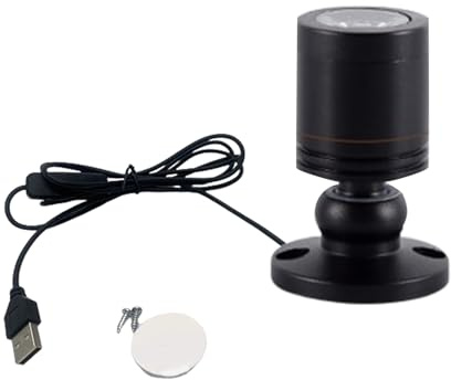 Mini LED Floodlight - Adjustable Indoor Focus Light, Compact Display Lamp, 5V Interface Light Source Dimmable Directional Accent Fixture | Perfect