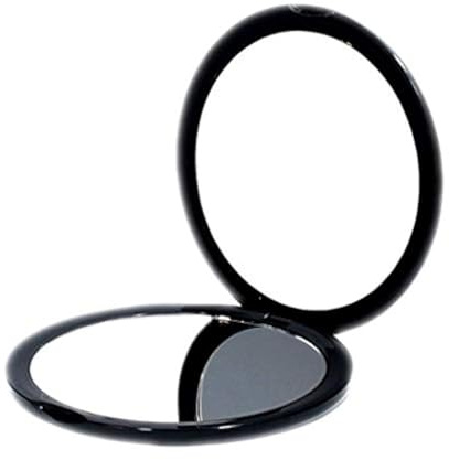 deweisn Magnifying Compact Cosmetic Mirror Elegant Pocket Handheld Makeup Mirror with Powerful 10x Magnification and 1x True View Mirror for Travel or Your Purse