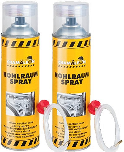 Chamäleon HOHLRAUM 500ml Spray VERSIEGELUNG HOHLRAUMSCHUTZ 1K HOHLRAUMVERSIEGELUNG Hohlraumkonservierer SPRÜHDOSE (2)