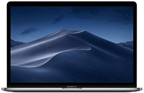 Apple MacBook Pro (15 Zoll mit Touch Bar, 2,6 GHz 6‑Core Intel Core i7 Prozessor der 8. Generation, 512GB) - Space Grau (Generalüberholt)