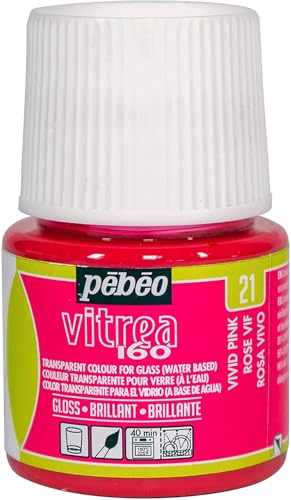 Pebeo Vitrea 160 Glossy, Pink