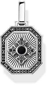 THOMAS SABO Anhänger Kreuz 925 Sterlingsilber, Geschwärzt