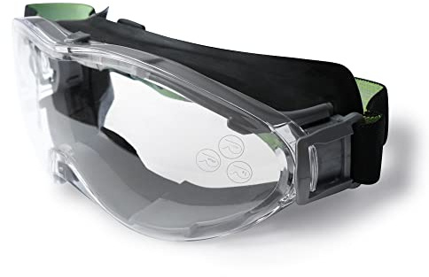 RODOPI Schutzbrille ThunderClear-X25 Anti Fog Vollsichtschutzbrille für Brillenträger EN 166 1F Arbeitsschutzbrille für Baustelle Labor Sicherheitsbrille