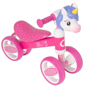 Evo Childrens Bobble Head Bike | Toddler Training Bike | My First Toddler Bike | Lightweight Kids' Balance Bike, Walking Bike, Training Bike | Toddler Training Bicycle 1+, 1670031