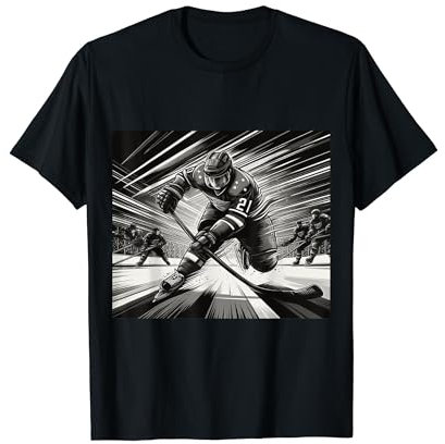 EisHockey Hockey Fan Playoff Matchday USA Fan Spieler Outfit T-Shirt