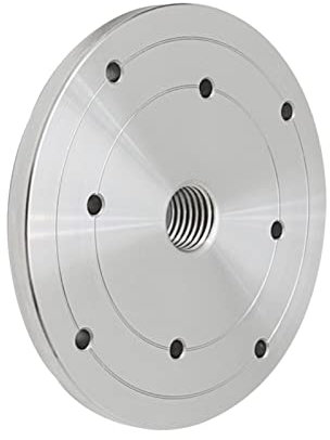 Mandrin de tour for le travail du bois, bride de plaque frontale de 6 pouces for mandrin de tour à bois, filetage M18 X 2,5 / M33 X 3,5 / 1 pouce X 8TPI, accessoires d'outils de tournage for le travai