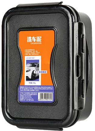 Limpiador de coche, gel de limpieza para interiores automotrices, 7.09 x 3.94 x 2.36 pulgadas, suministros de detalles de automóviles, eliminación de polvo, suciedad, manchas difíciles, ideal para