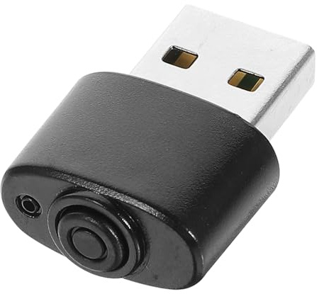 DIYEAH Mouse Mover Non Rilevabile USB Compatibile Plug And Play per Computer, Dispositivo Portatile per Impedire Blocco e Sospensione Pc, Mouse Virtuale Silenzioso per Uso Ufficio
