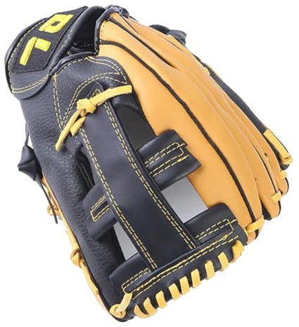 JAVERGGN Professional Baseball Gloves Youth Adult Leather Baseball Gloves Softball Training Catcher Gloves 11.5 Inches