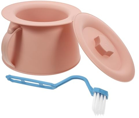 VICASKY Pot De Chambre Portable Avec Couvercle Urinoir De Nuit Pour Adultes Et Femmes Seau Plastique Pour Utilisation Polyvalente