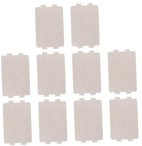 Homoyoyo 10 piezas Placa de Mica Aislante Resistente al Calor para Microondas Protección Repuesto Cocina