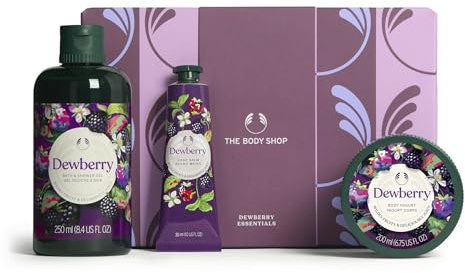 Dewberry Essentials Gift Set, 3-Piece Body Care (Worth £29.5)
