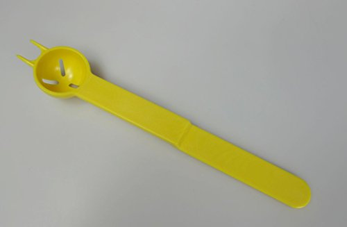 TUPPERWARE Küchenhelfer Löffel Teufelchen-Löffel gelb Koservenlöffel P 21198