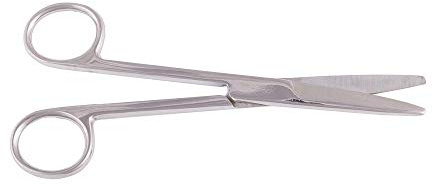 Schwesternschere Linkshänder (Präpierschere, Schwesternschere, Mayo Präpierschere, Irisschere) + Gratis Gravur (Linkshänder Mayo Präparierschere Gerade)
