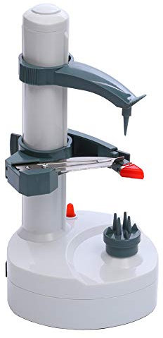 CheungLee Elettrico Frutta e Verdura Pelapatate, Multifunzione Automatico Elettrico Patata Mele per Sbucciare Macchina Pelapatate Ortaggi Taglierino Cucina per Sbucciare Strumento