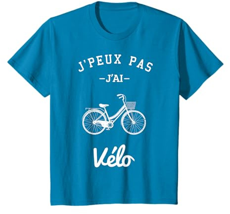 J'Peux Pas J'ai Vélo Idée Cadeau Drôle Pour Fan Bicyclette T-Shirt