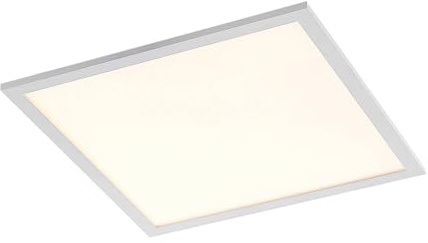 Lindby LED Deckenleuchte (LED Panel) Quais (Modern) in Weiß aus Aluminium (1 flammig,) - Lampe Deckenlampe Küchenleuchte