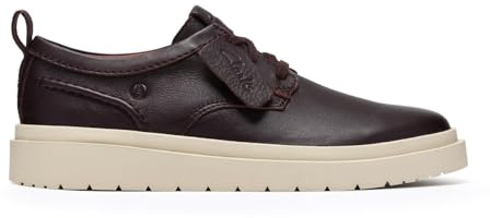 Clarks - Polden Lace, Derby de los Hombres, Navy Leather,