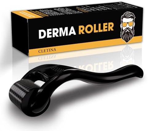 540 Titanium Derma Roller - Microneedle Micro Needle Roller for Men and Women Home Use - Microneedling Roller Microneedle Roller Skin Care Tool A9