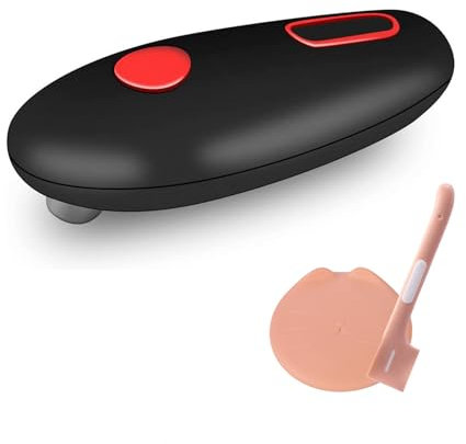 Electric Can Opener Electric, Electric One Touch Button Left Handed Can Opener, Suitable for Opening Cans of Various Sizes Manual Can Openers