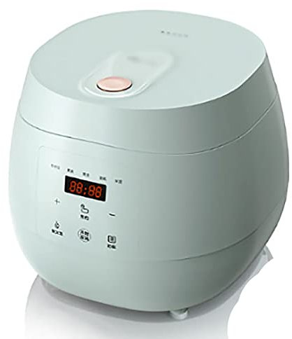 Cuociriso, Pentola Per Stufato 4L Grande Capacità 5 Strati Bollitore Yuan Curvo Fodera Antiaderente Per Dormitorio Familiare Per 1~8 Persone