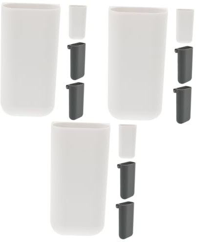 EXCEART 12pièces Organisateur De Bureau Multifonctionnel Support Adhésif Pour Crayons Et Pot à Crayons Pratique Pour Bureau Et Maison