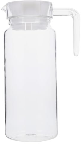 Transparent Juice Jug Beer Pitcher Tool Storage Garage Organization Beverage Transparent Drinks Pitcher Wine Water Jug Transparent Water Pitcher Anti-Fall Acrylic Cold Water Bottle Iced Tea Pitcher