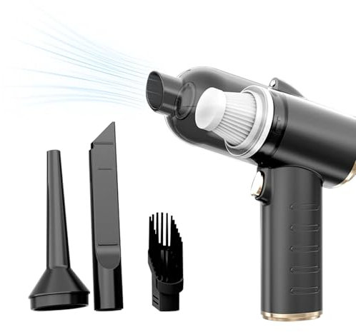 Generico Aspirapolvere per auto, aspirapolvere portatile per auto,Aspirapolvere per veicoli wireless | Aspirapolvere portatile per auto, aspirapolvere wireless per liquidi e asciutti