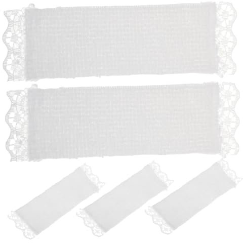 KOMBIUDA Puppenhaus-Badezimmer-Accessoires Miniatur-handtücher Im Maßstab 1:12 Puppenhaus-dekorationszubehör Für Puppenstuben Und Kinderrollenspiele