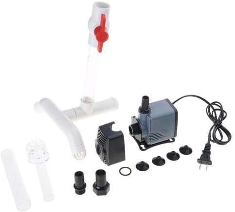 pumpumlia Skimmer de superficies de acuario, eliminación de manchas de ABS, filtro de entrada para aceite y proteínas, filtro flotante para peceras, superficies