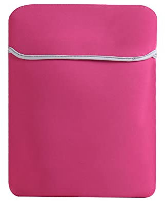 Custodia Universale Borsa in Neoprene Sleeve Borsa da Trasporto 9.7 per Ipad Pro 9.7/Notebook/Ultrabook/Tablette Rosa