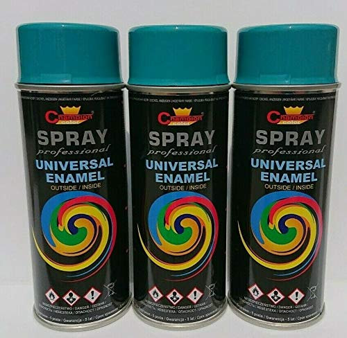 Sprühlack RAL Sprühfarbe Lackspray Spraydose 400ml - RAL 5021-3 Stück