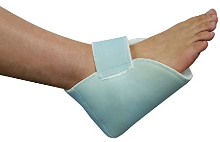 Mobiclinic®, Anti-dekubitus fersenpolster, Rechts, Ellenbogen, Ferse, Europäische marke, Druckentlastungspolster, Fersenkissen, Einheitsgröße, Verstellbar, Waschbar, Farbe blau