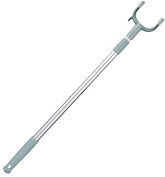 Poteau RéTractable pour SéChage De VêTements, Fourchette TéLescopique en MéTal pour Balcon, Aide Quotidienne pour Personnes ÂGéEs Et Mobilité RéDuite, Outil De Dressing IndéPendant (Couleur AléAtoire