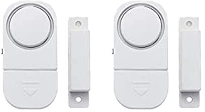2 Pack Security Alarms for Home - Door and Window Alarm Sensors, Prevent Robbery, Battery Included