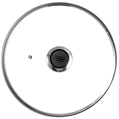 Pannlock Byte av pannlock Transparent glaskastrulllock för att passa alla sås- och stekersättningslock (20 cm)