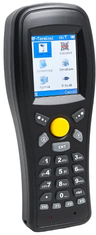 Datensammler mit QR-Scanner und Dockingstation, Speichermodus für bis zu 50.000 Codes, Inventarmodus, HDWR HD-PS8B 2D