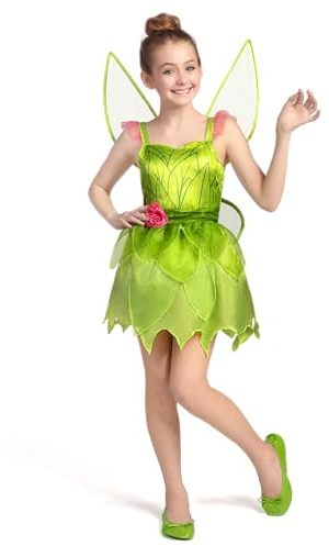 Spooktacular Creations fe kostym för flickor, grön klänning, fe tutu klänning för halloween klänning