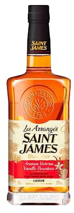 SAINT JAMES - RHUM ARRANGÉ - ANANAS VICTORIA - VANILLE BOURBON - 70CL - 35°