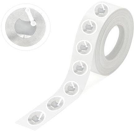 Aohcae Pack of 50 NFC Chip Stickers, 25 mm NFC Tag Sticker, NFC Sticker, NFC Sticker for All NFC-Enabled Mobile Phones and Devices