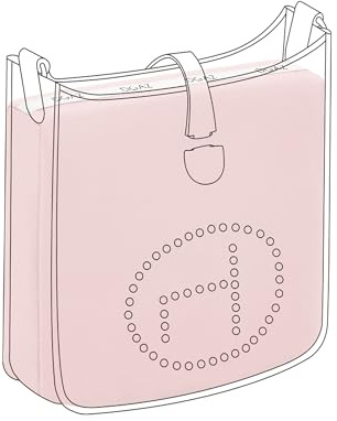 DGAZ Anpassen Satin Handtaschenformer für Evelyne, 48 Farben | Luxuriöser Satinbezug, Hochwertiger Memory-Schaum, Elegante Formstabilität