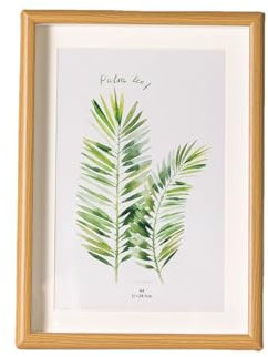 2 pezzi Telaio In Alluminio In Legno, Cornice per foto in legno A4 fatto a mano, Cornice in alluminio in legno, Cornice Per Foto Hama, Cornice In Legno Per Montaggio A Parete o visualizzazione tavolo