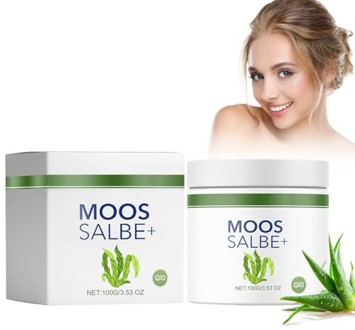 Pemarlis Moossalbe Plus, Mooscreme gegen Falten, Altersflecken Creme, Gesichtscreme, Soforteffekt Moos Salbe,Natürliche Aloe Vera, gegen Falten Gesichtsfaltencreme für alle Hauttypen (2)