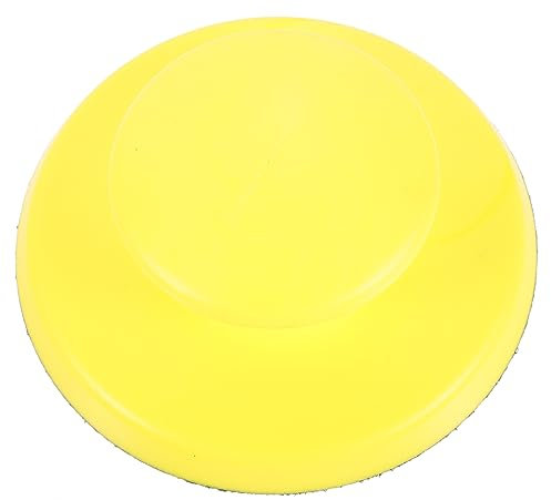 HONITANO Hand Sanding Block with Pu Foam Pad Round Sandpaper Holder for Manual Wood and Automotive Sanding for Polishing and Surface Preparation