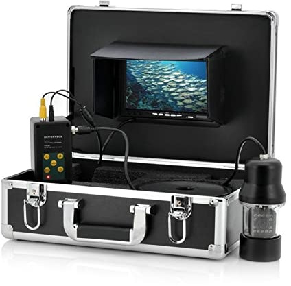 Telecamera Subacquea da Pesca 7 Tft. Monitor 2. 0m / 50m. Cavo a 360 gradi Ruota la fotocamera subacquea, fotocamera da pesca subacquea colore monitor di pesce(SY8200-50M)