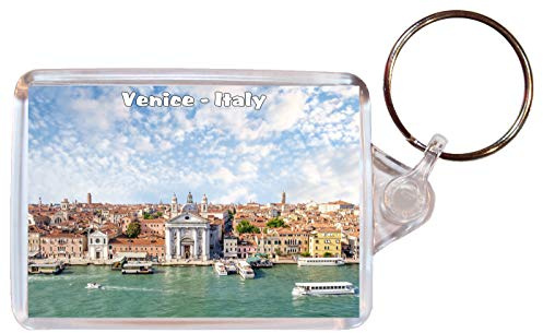 Venice - Italy - Double Sided Large Keyring Gift/Present/Souvenir BBSK1605