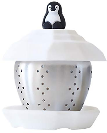 Cabilock Teefilter Pinguin-tee-ei Pinguin-form Edelstahl-teesieb Für Tasse