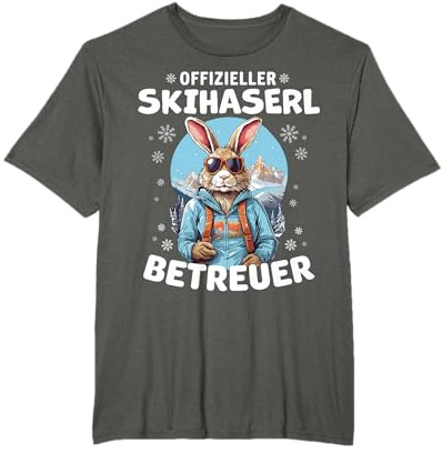 Offizieller Skihaserl Betreuer Apres Ski Skifahrer T-Shirt